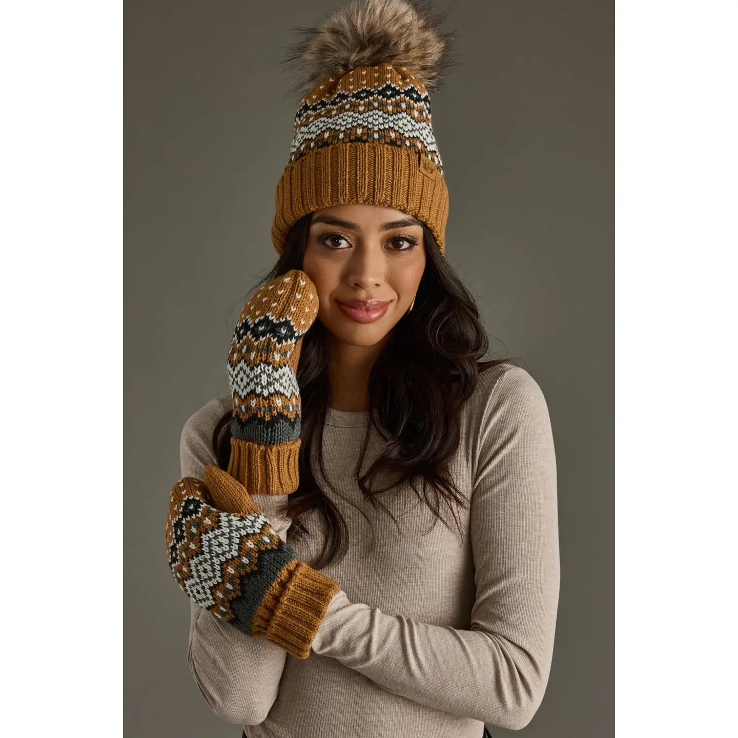 Multi Patterned Mittens