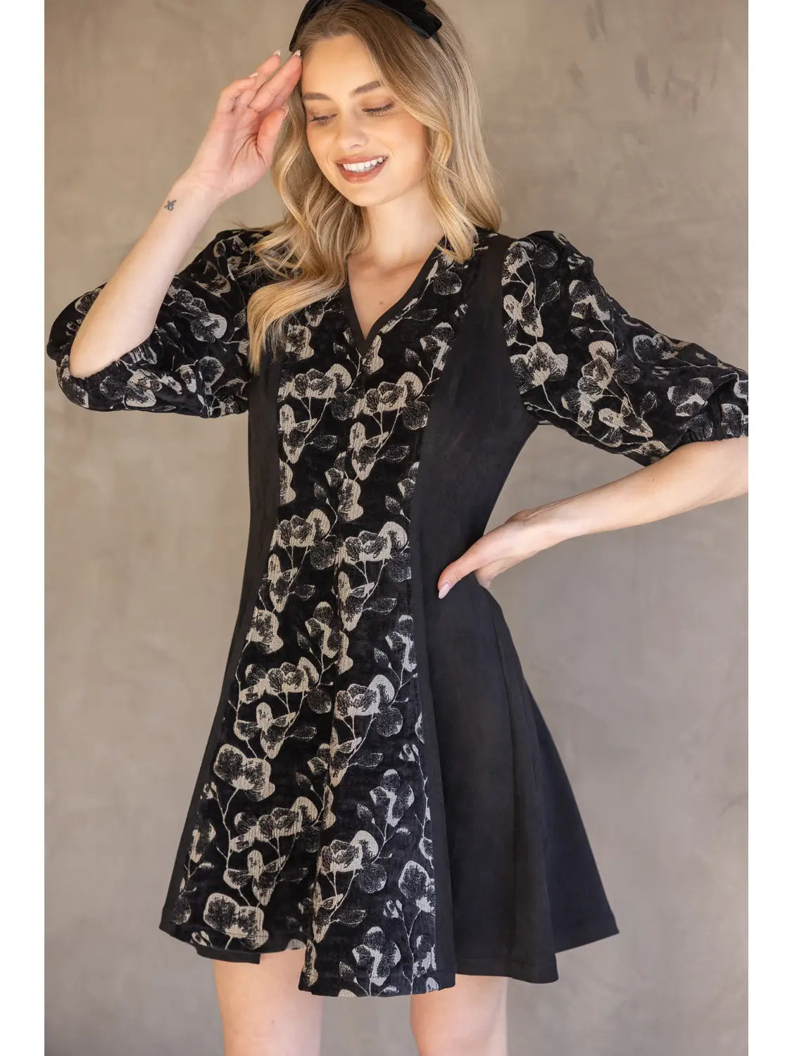 Princess Line Flared Dress