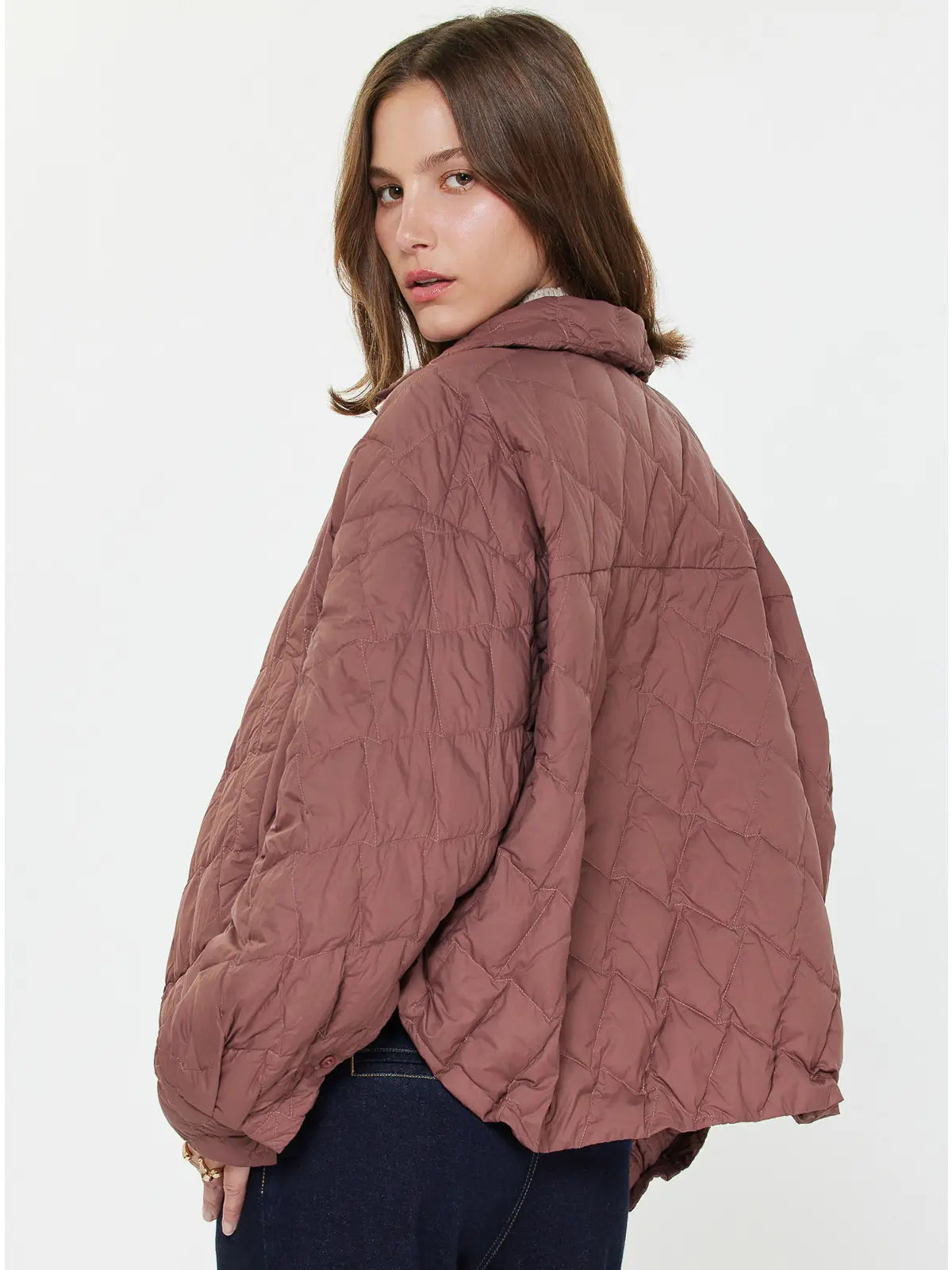 Quilted Duck Down Jacket