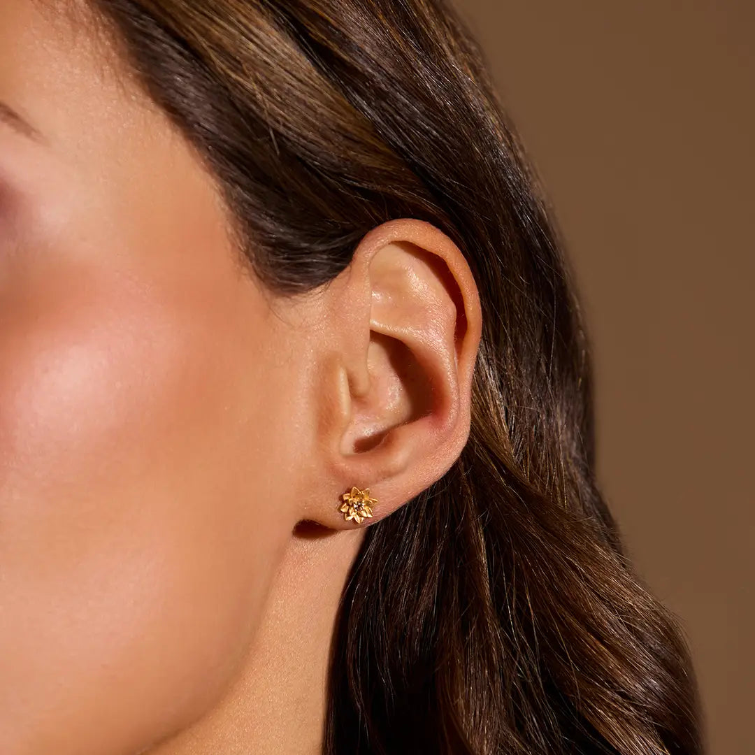 Soul Renewal Lotus Earring