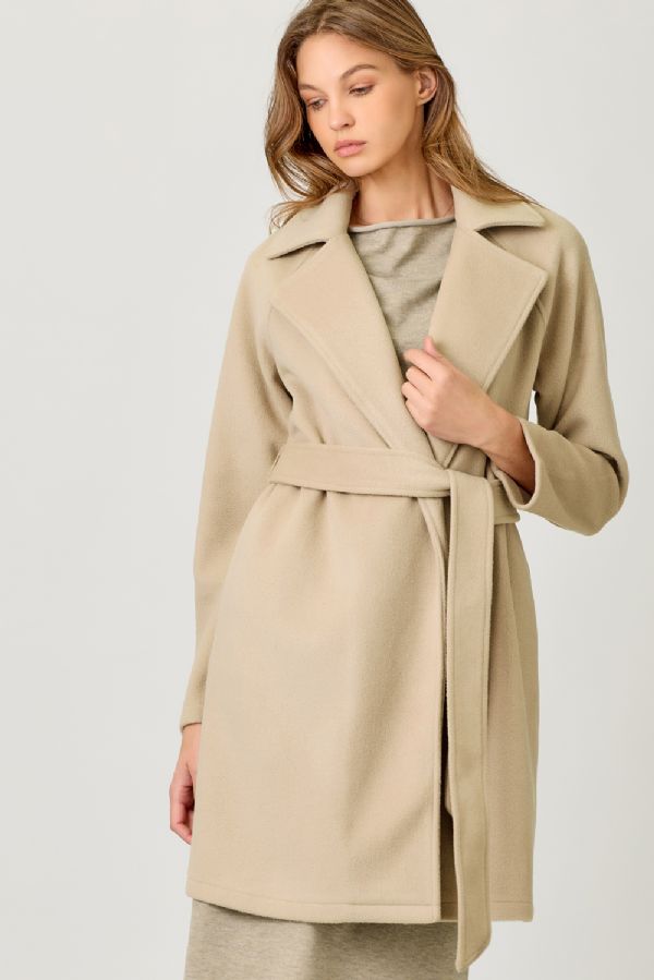 Lapel Robe Coat