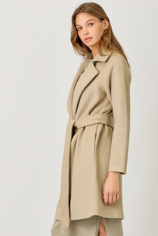 Lapel Robe Coat