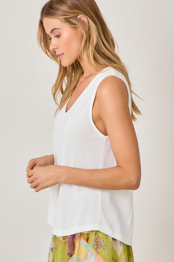 MODAL SMOCKED SHLDR TANK