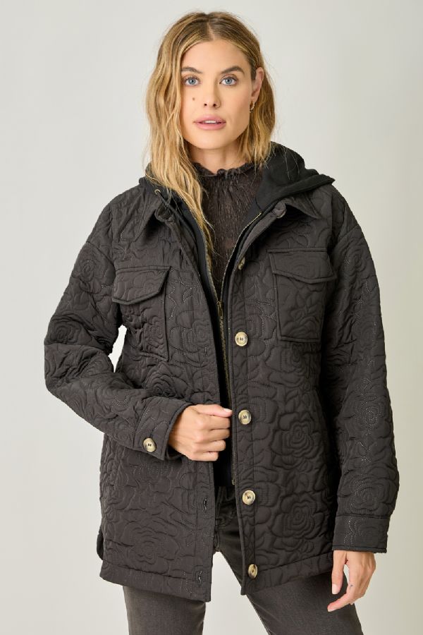 Twofer Quilted Jacket