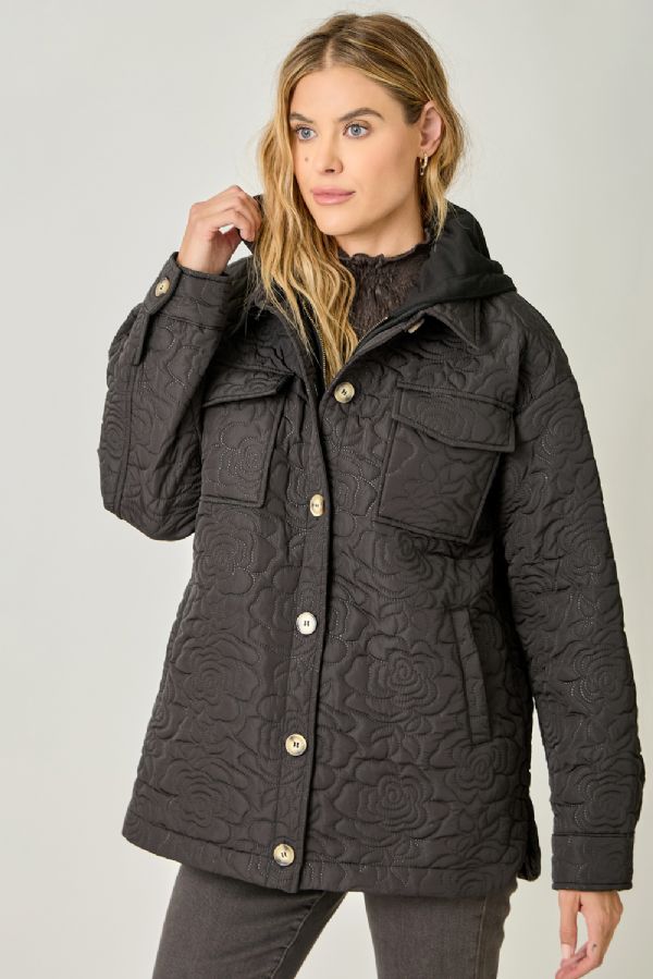 Twofer Quilted Jacket