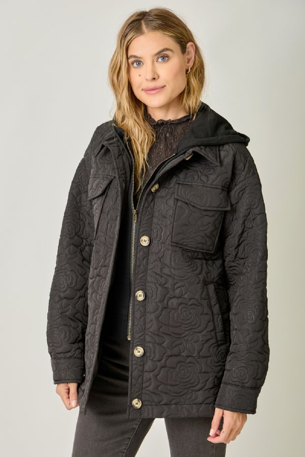Twofer Quilted Jacket
