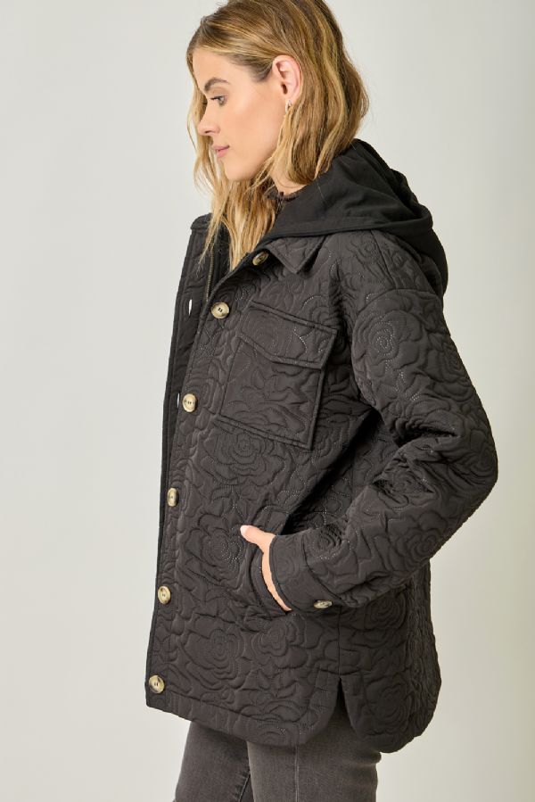 Twofer Quilted Jacket