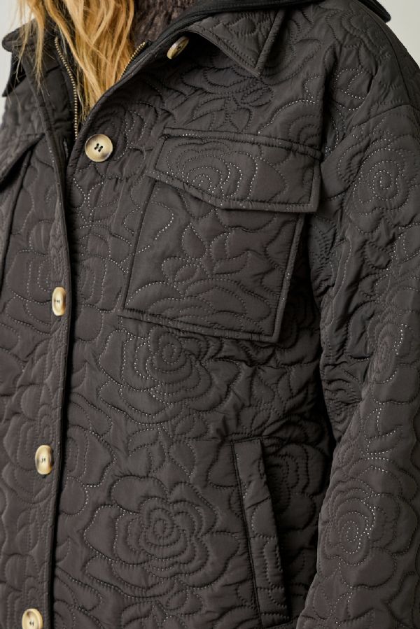 Twofer Quilted Jacket