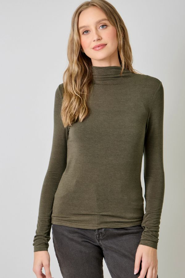 Essential Mock Neck Top