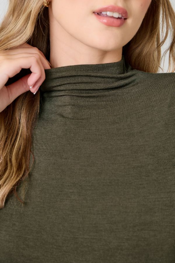 Essential Mock Neck Top