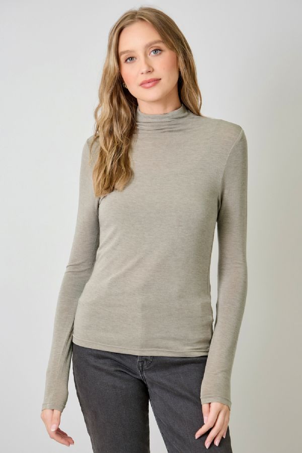 Essential Mock Neck Top