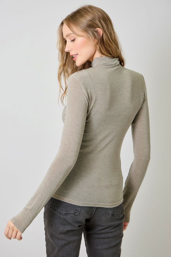 Essential Mock Neck Top