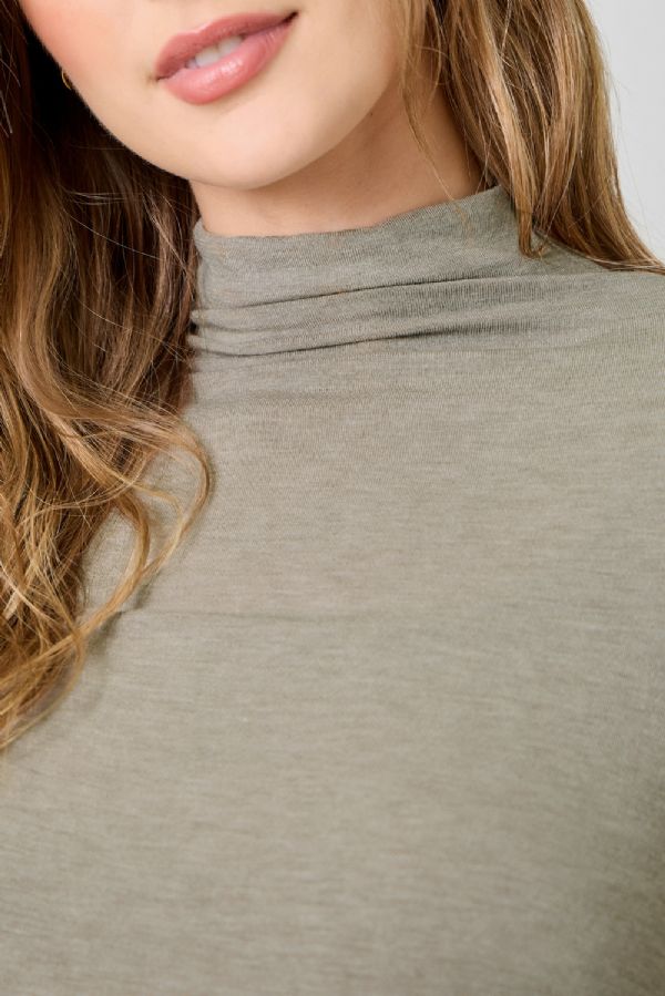 Essential Mock Neck Top