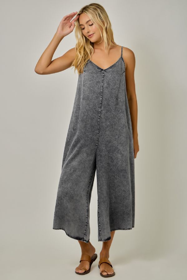 Washed Tencel Jumpsuit