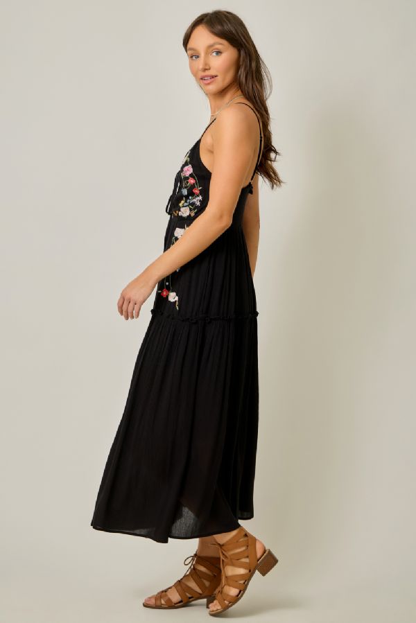 Embroidered Long Dress