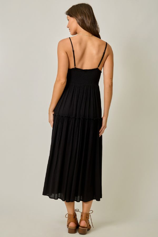 Embroidered Long Dress