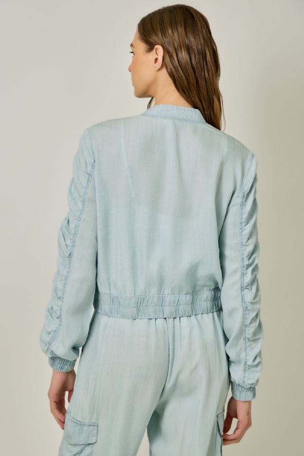 Tencel Bomber Jacket