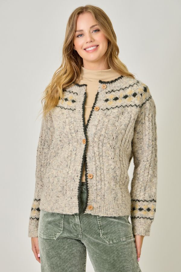 Fair Isle Cardigan