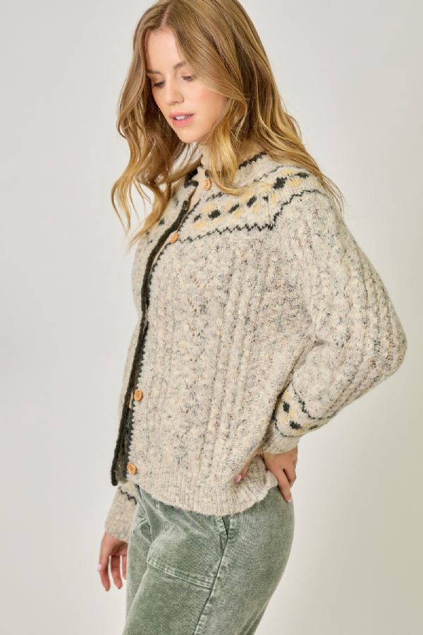 Fair Isle Cardigan