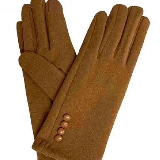Three Button Gloves