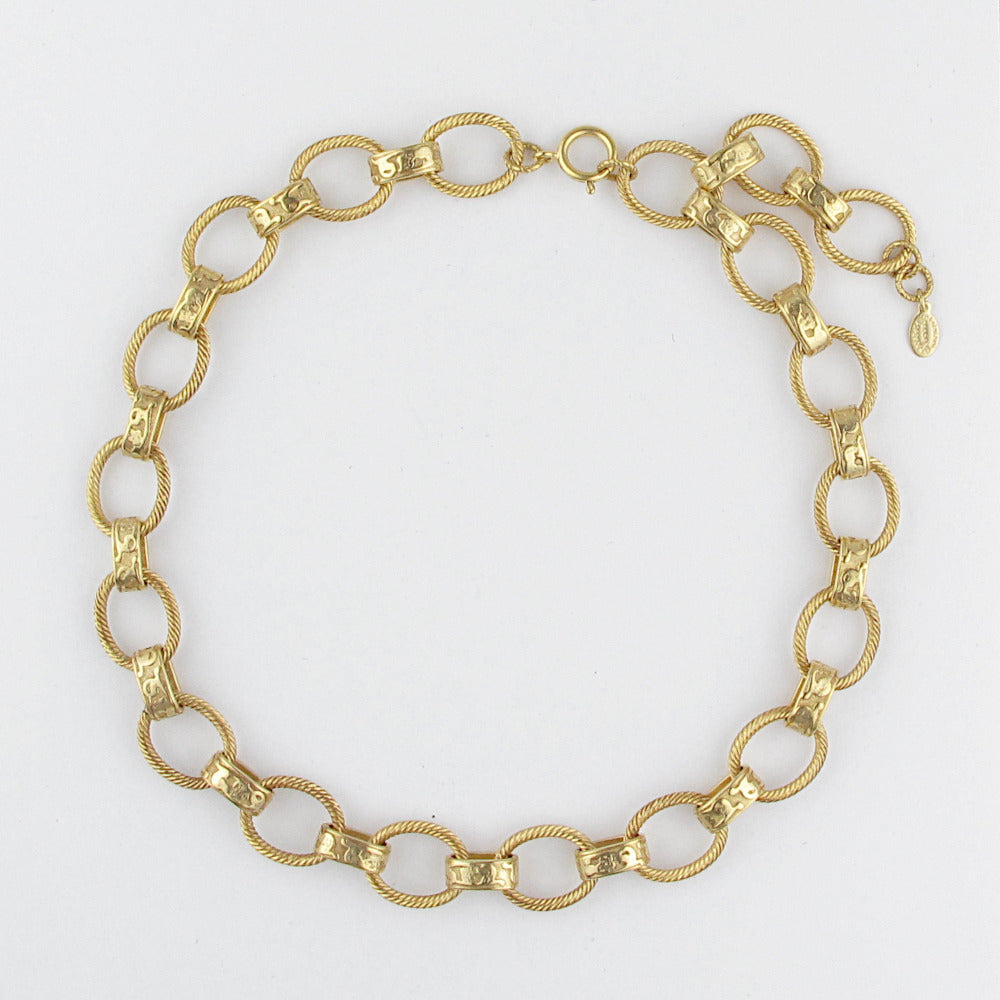 Victorian Scroll Necklace
