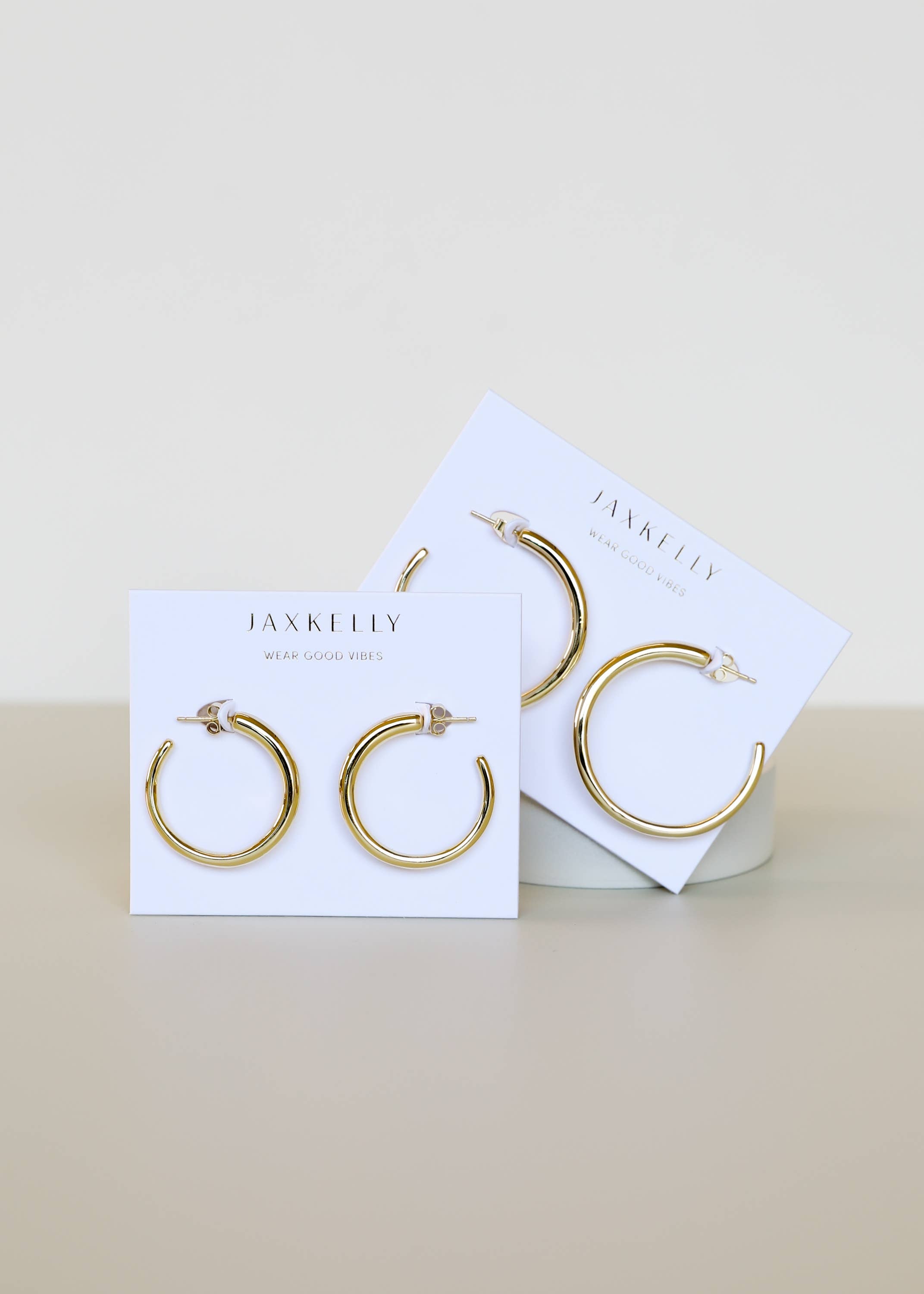 Everyday Gold Hoops - Large