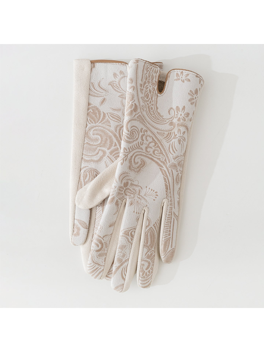 Floral Paisley Gloves