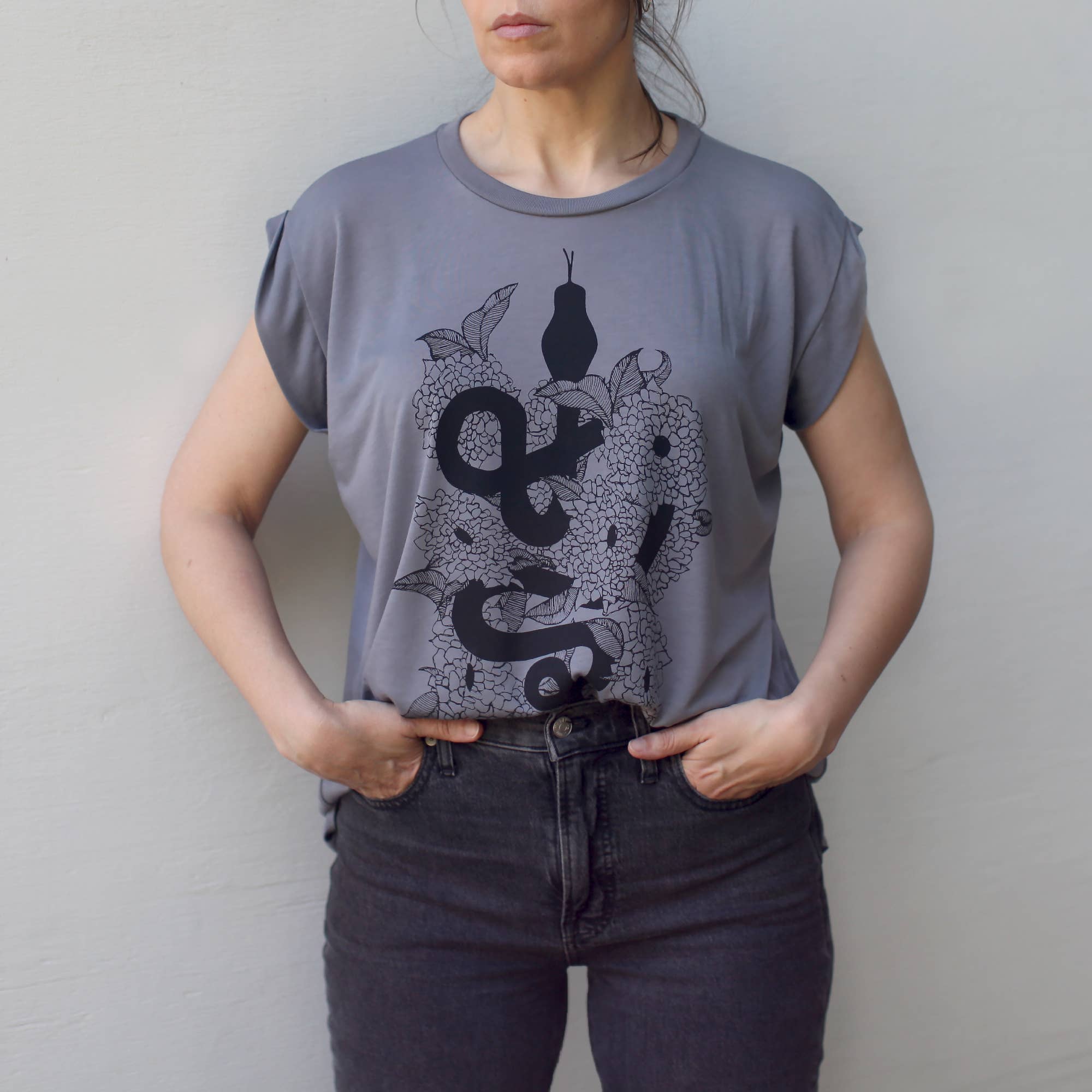 Black Snake Muscle Tee
