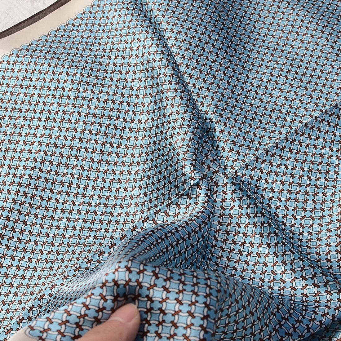Polka Dot Silk Scarf