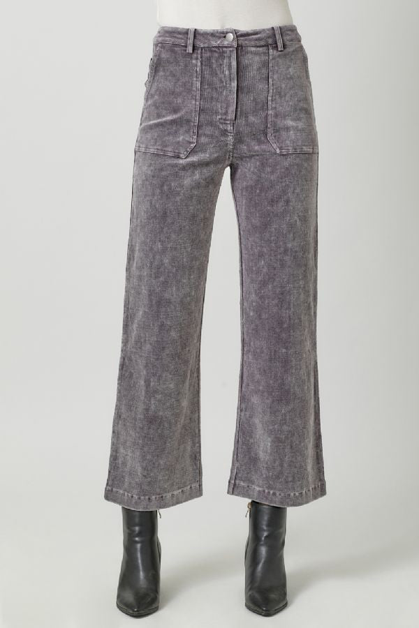 WASHED CORDUROY TROUSER