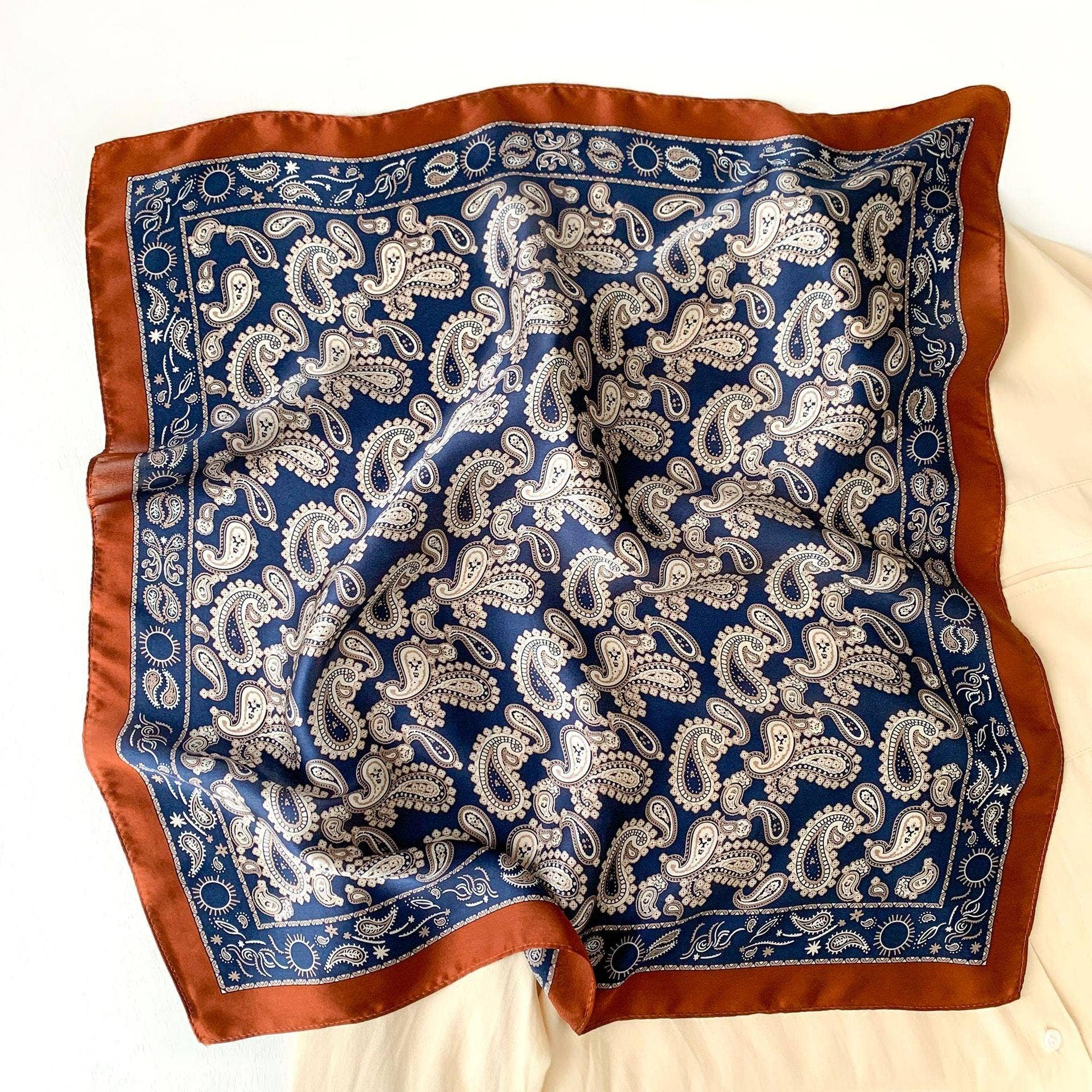 Paisley Silk Scarf
