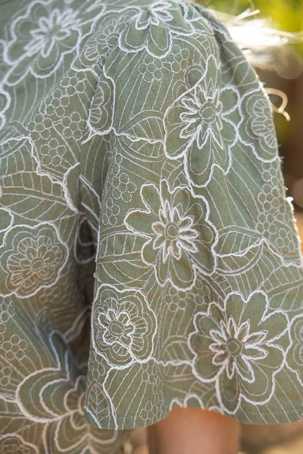 Floral Embroidered Top