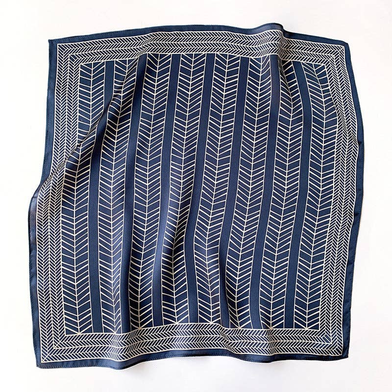 Herringbone Silk Scarf