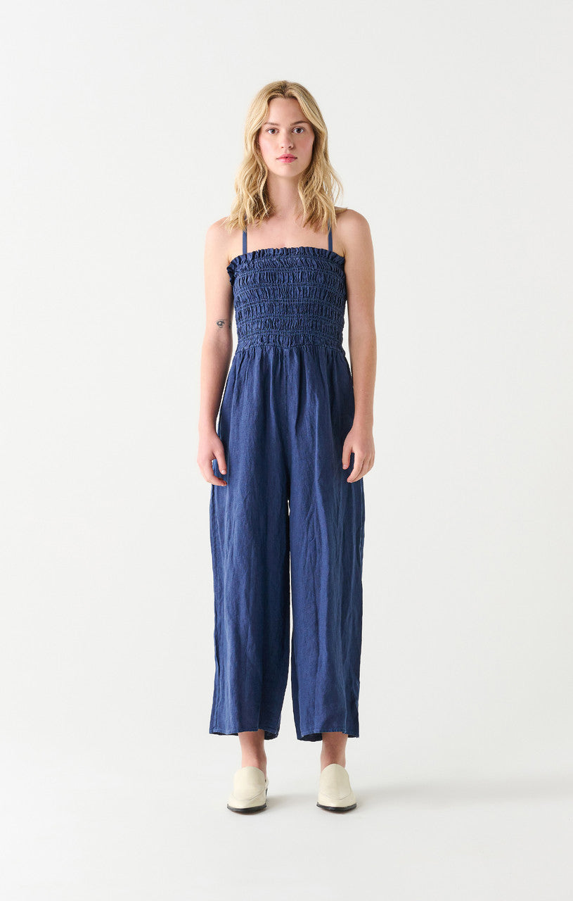 SMOCKED JUMPSUIT