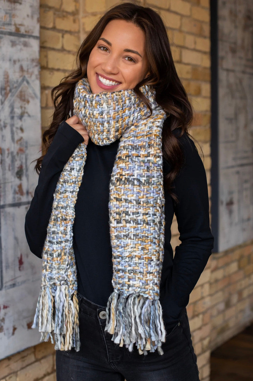 Multicolor Loom Scarves