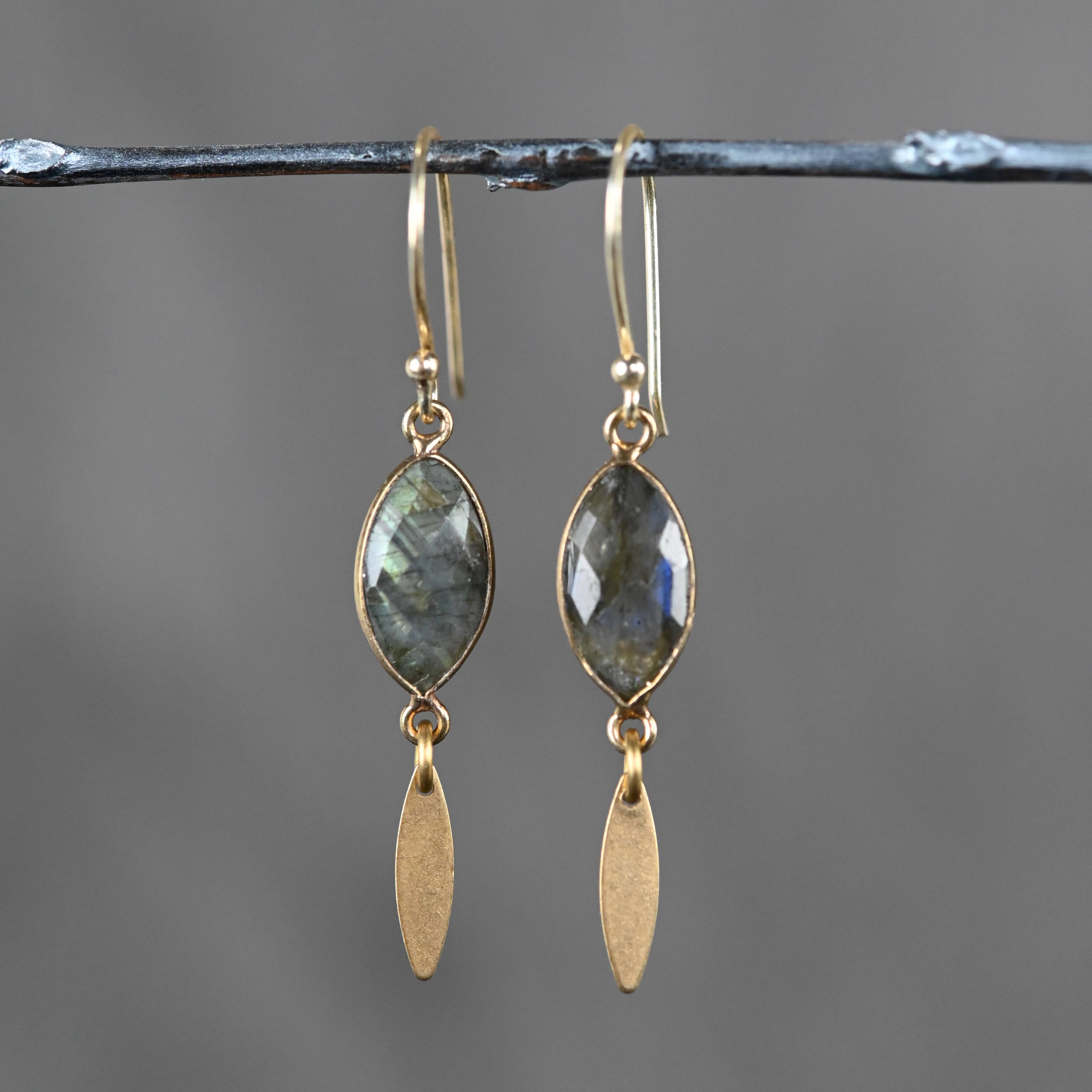 Small Marquise Drops Earrings