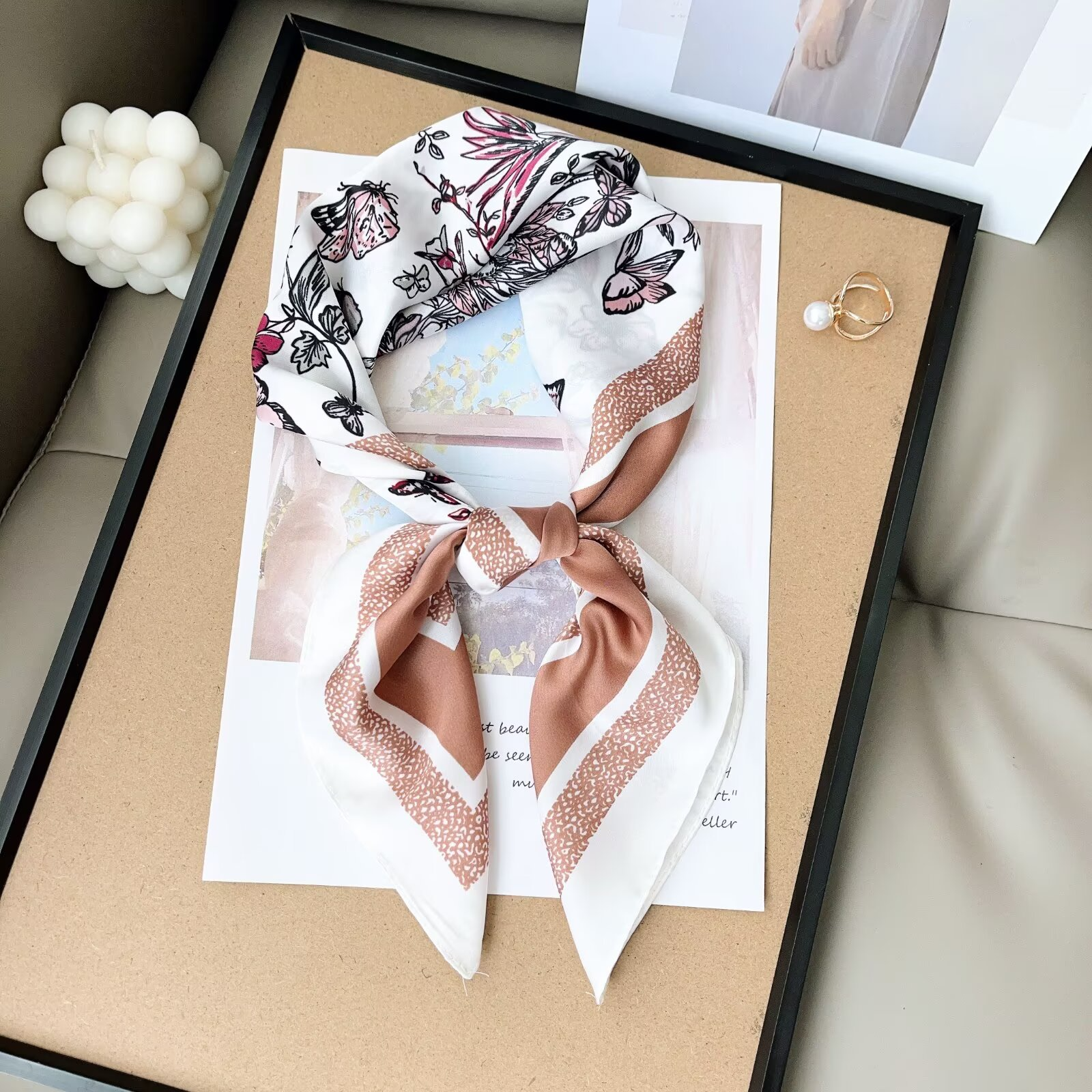 Butterfly Square Scarf