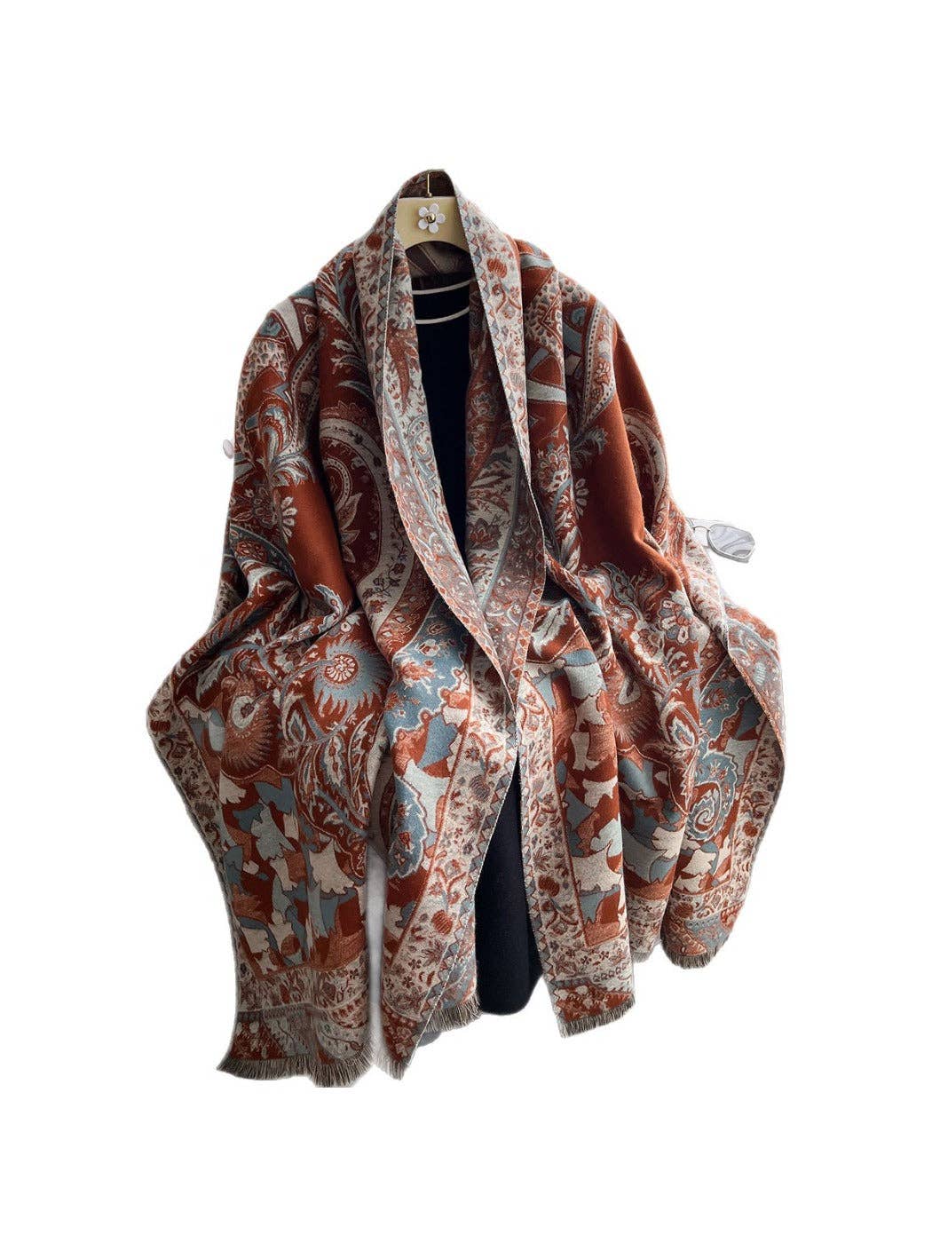 Paisley Print Scarf
