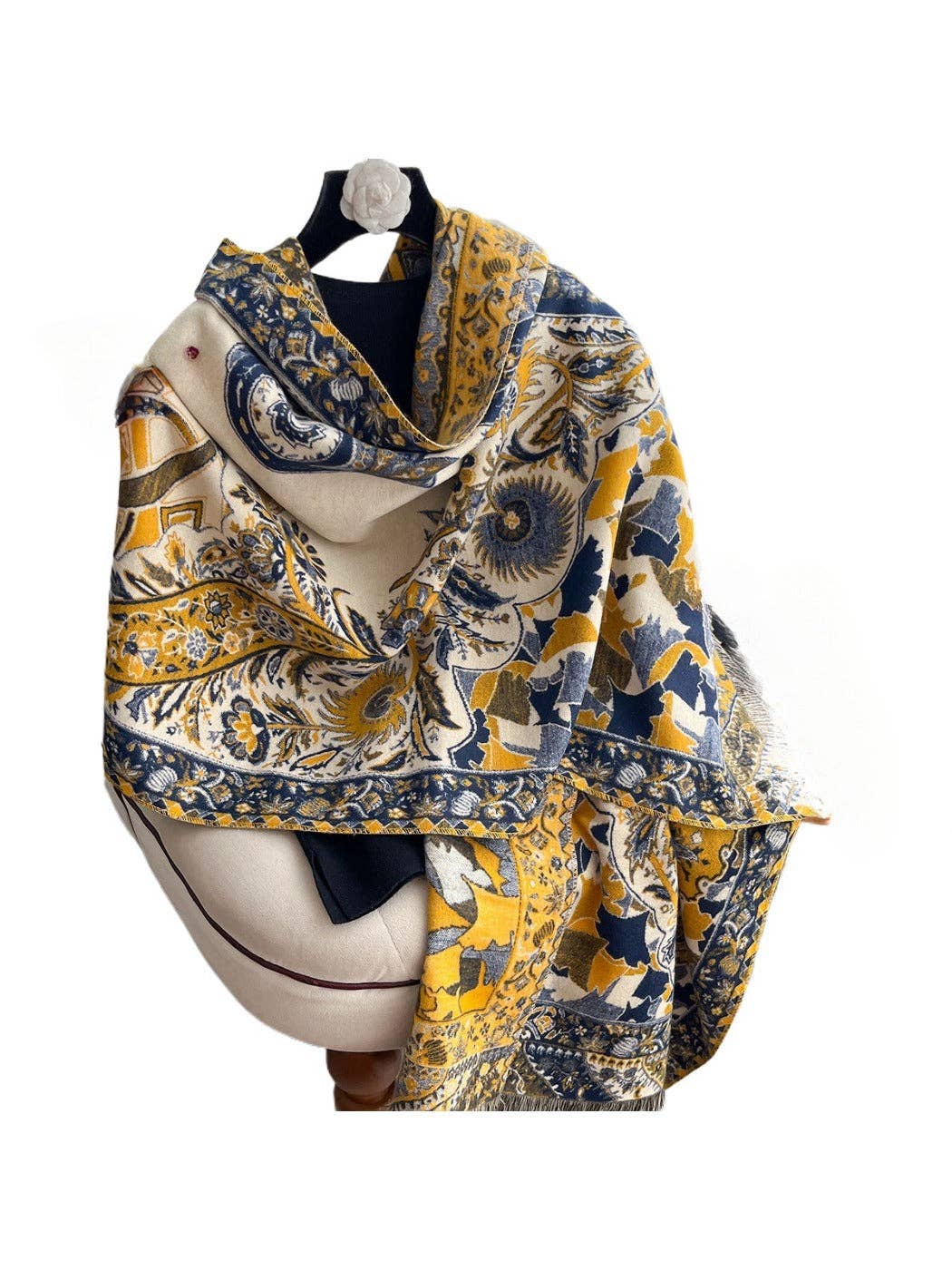 Paisley Print Scarf