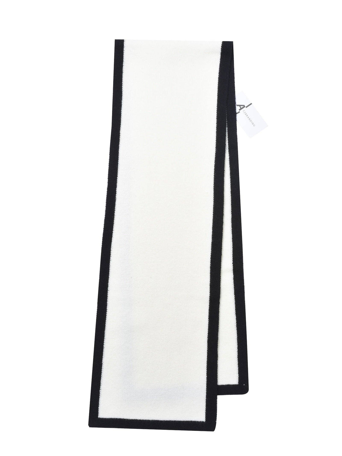 Contrast Knitted Scarf