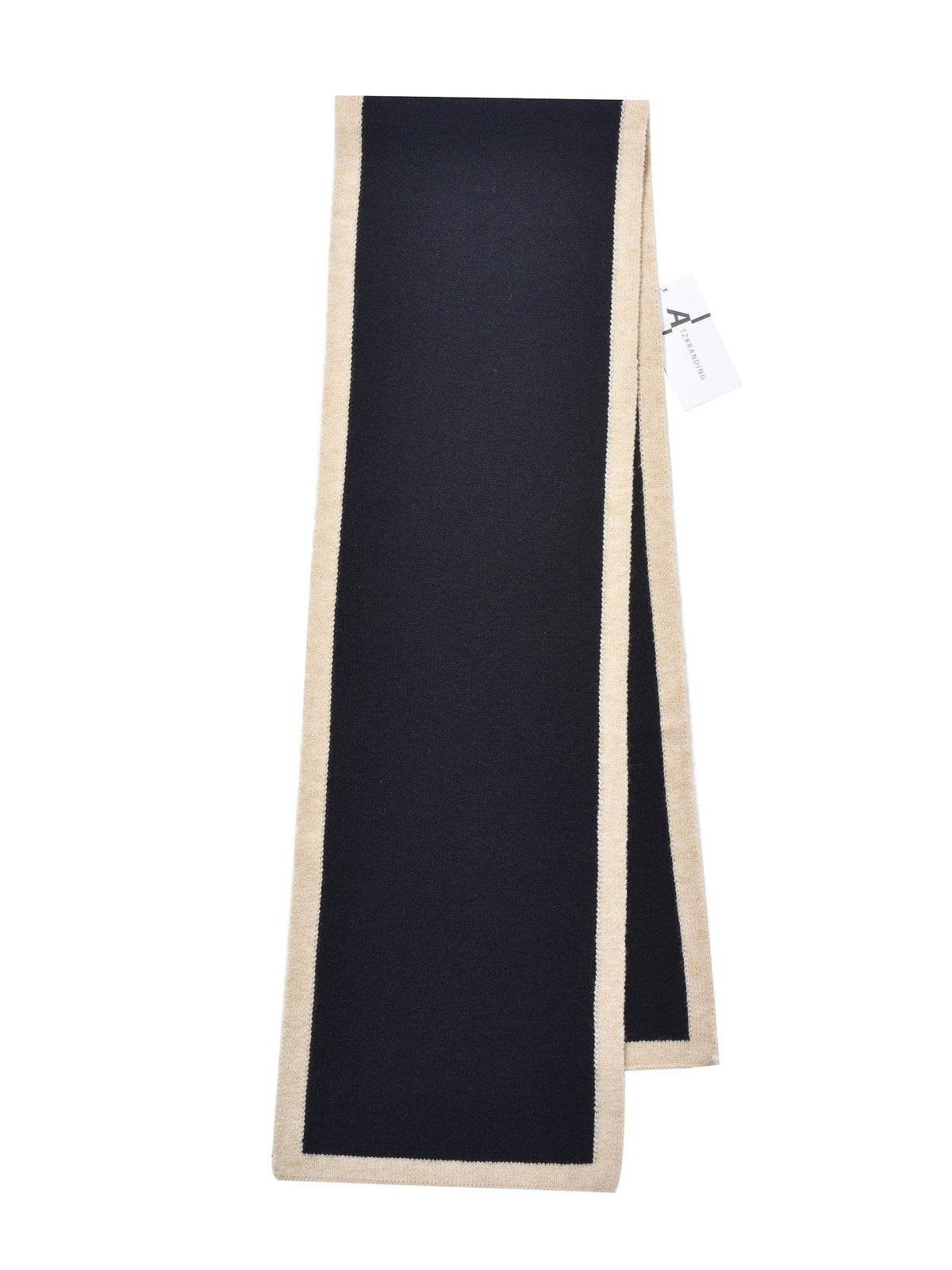 Contrast Knitted Scarf