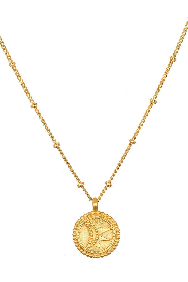 Satya Dot Sunburst Pendant Necklace