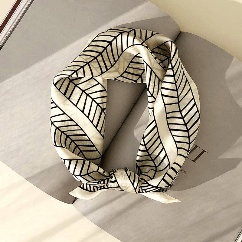 Herringbone Silk Scarf