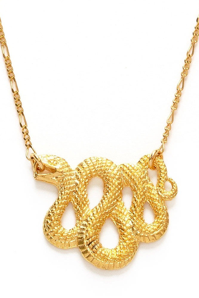 Amano Studio Golden Serpent Necklace