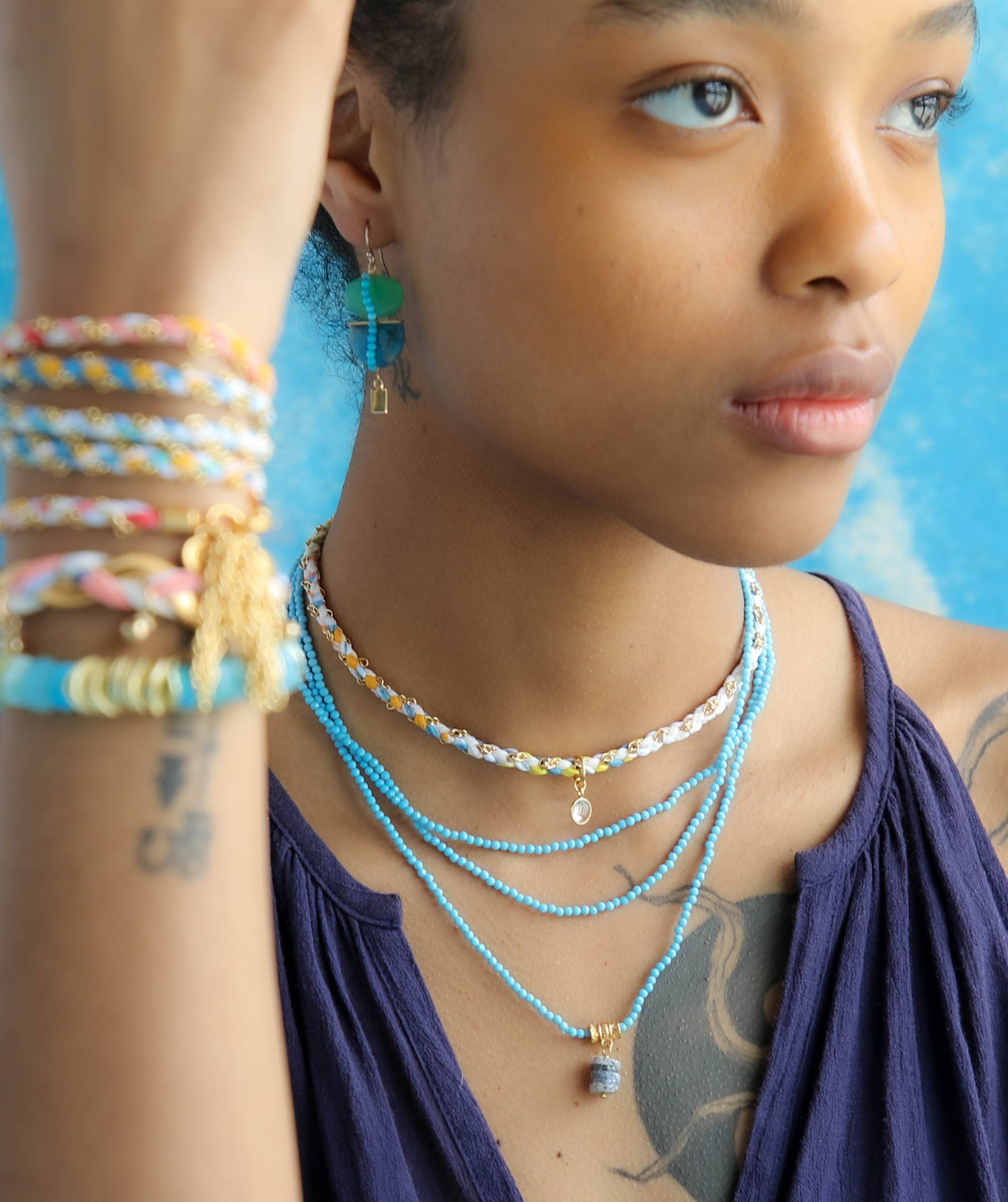 Aramis Necklace Malachite