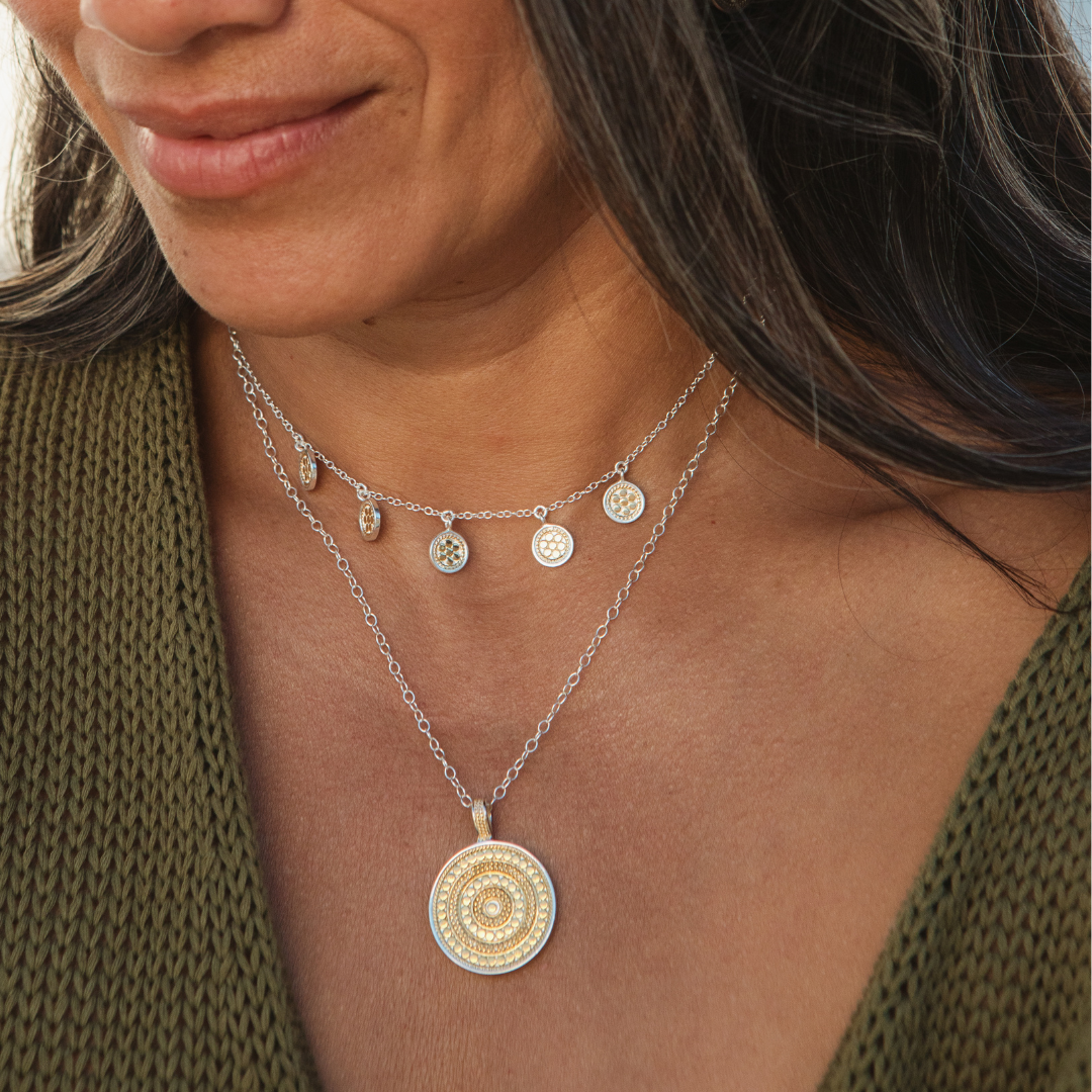 Strength Pendant Necklace - Reversible