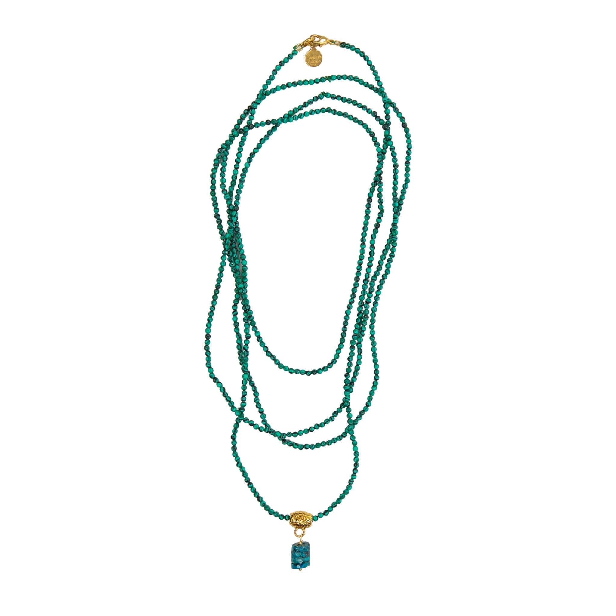 Aramis Necklace Malachite