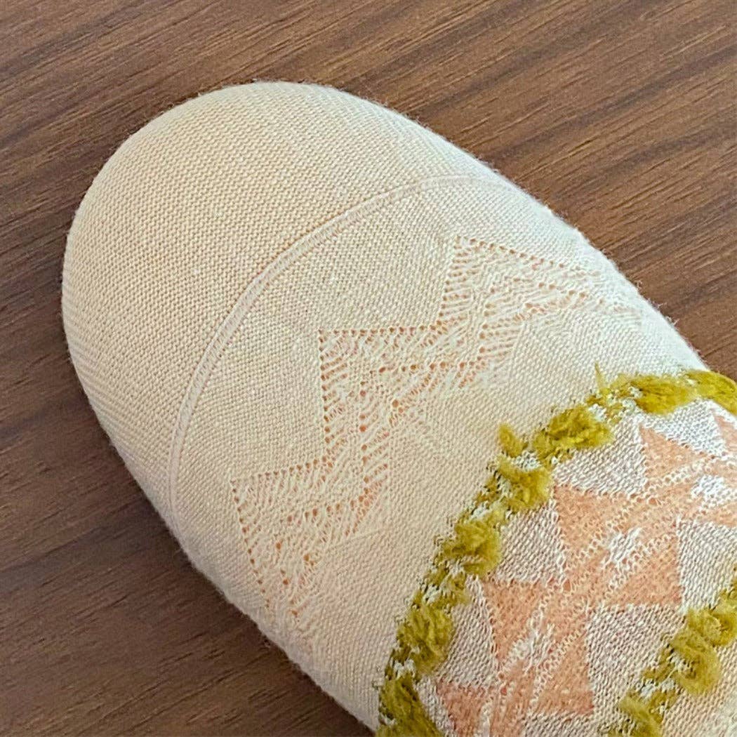 Maillard Lace Trim Crew Socks