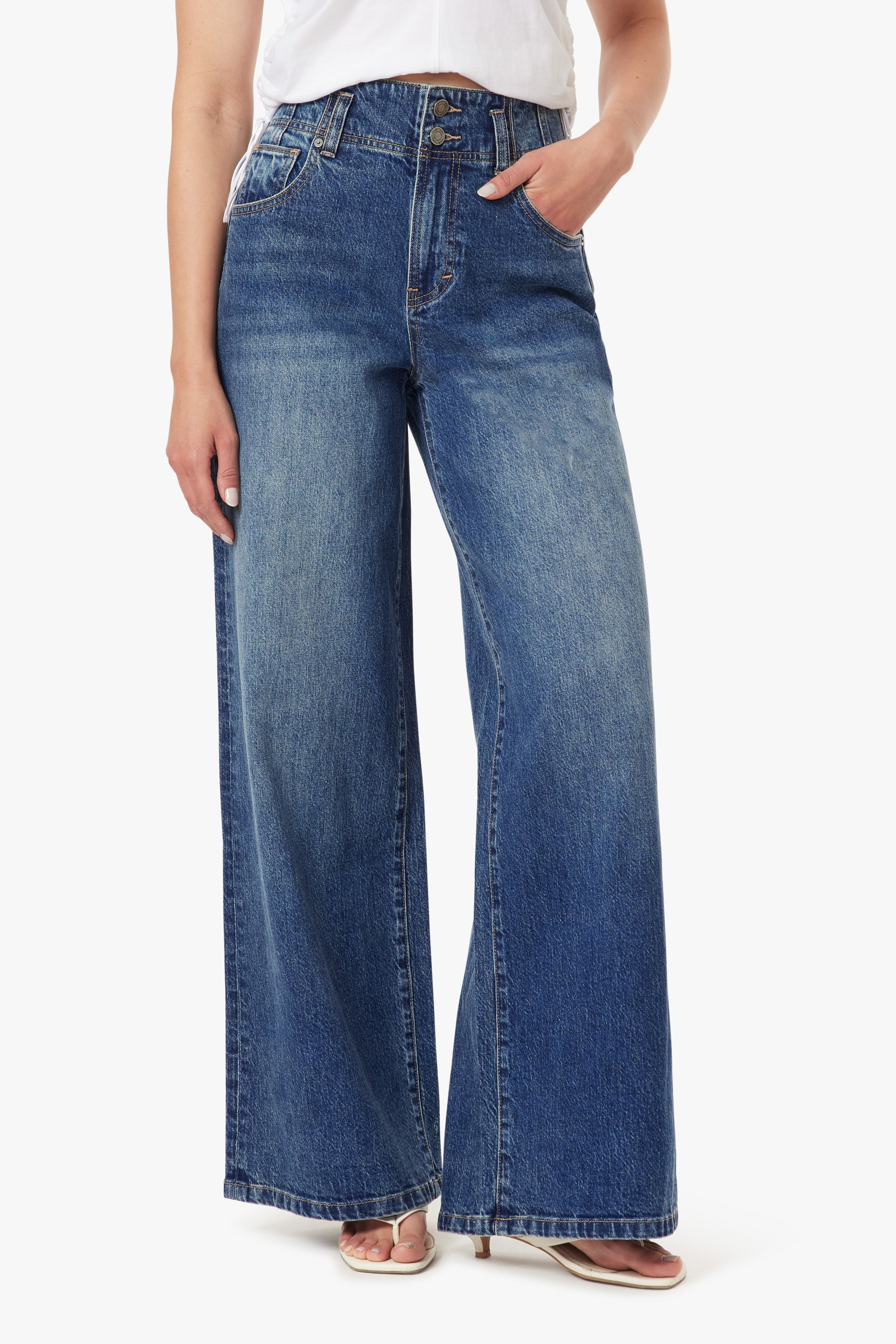 Easton Wide Leg Jeans