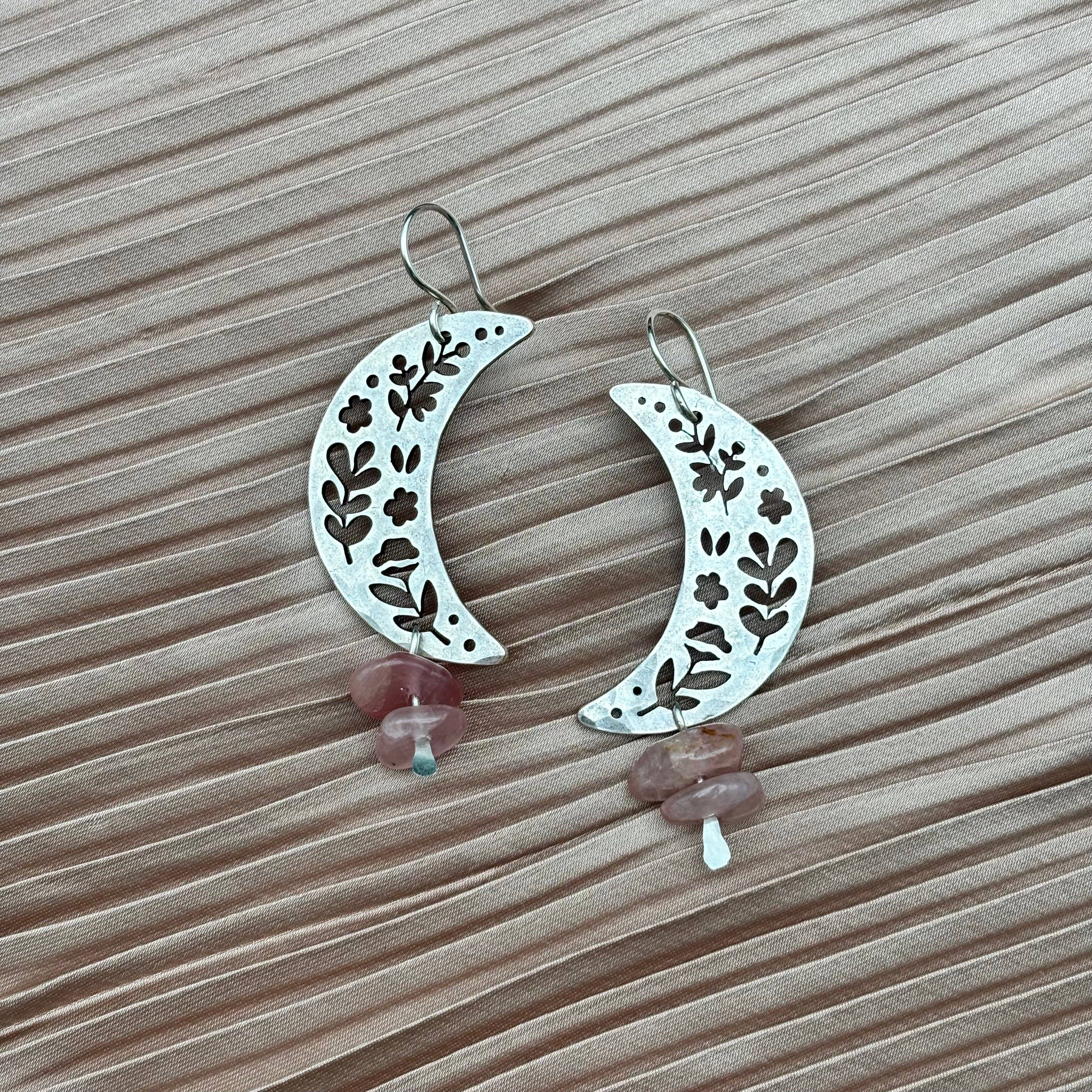 Moon Garden Earrings